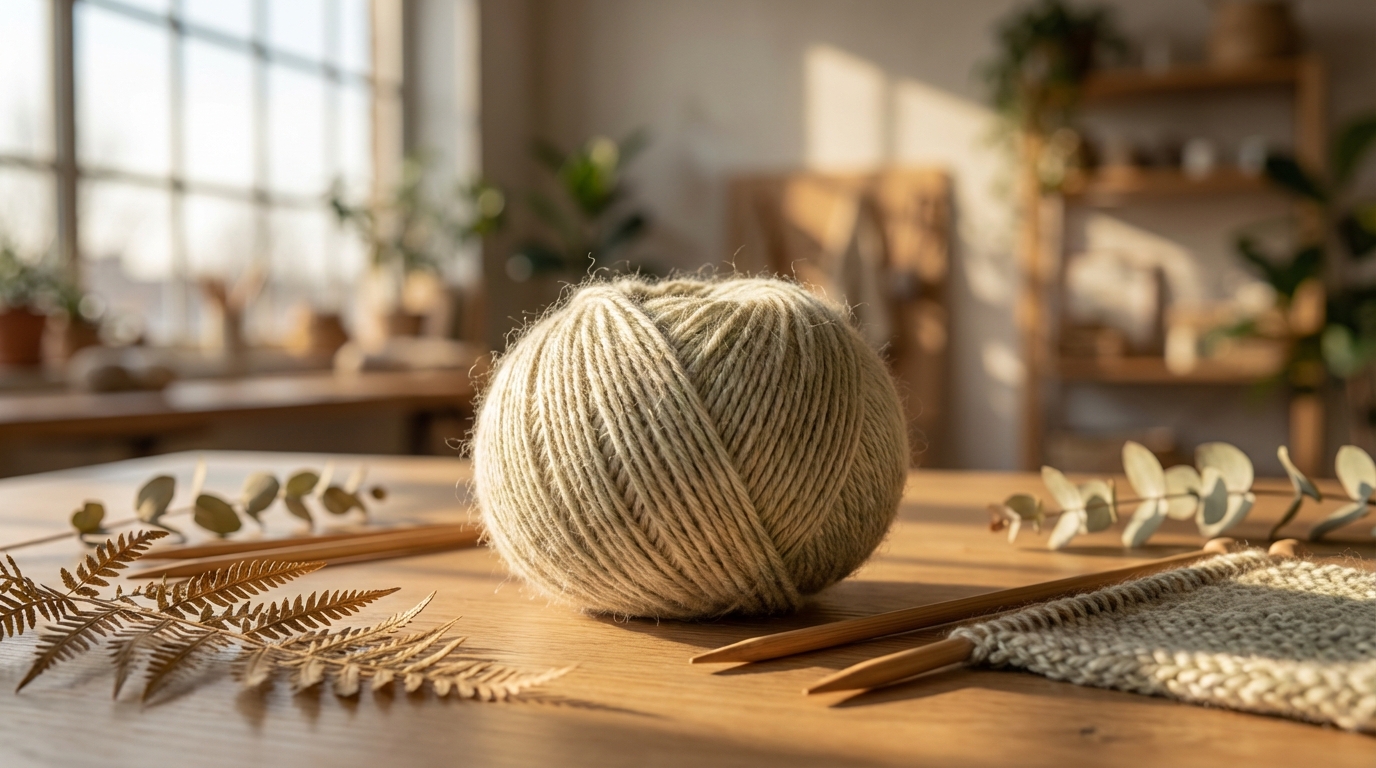 Экологичная пряжа из натуральных волокон для безопасных головных уборов