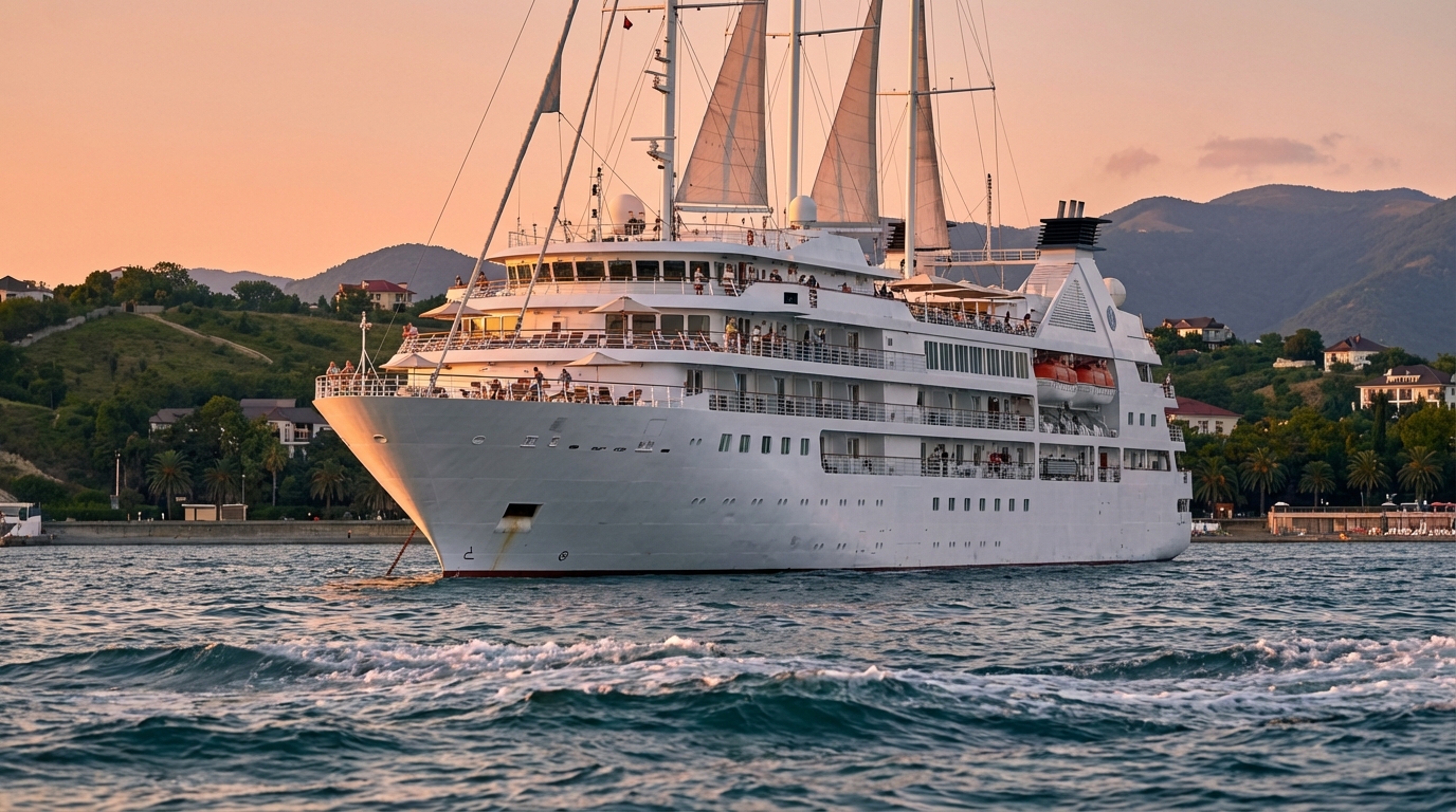 Круиз по Черному морю у побережья Краснодарского края