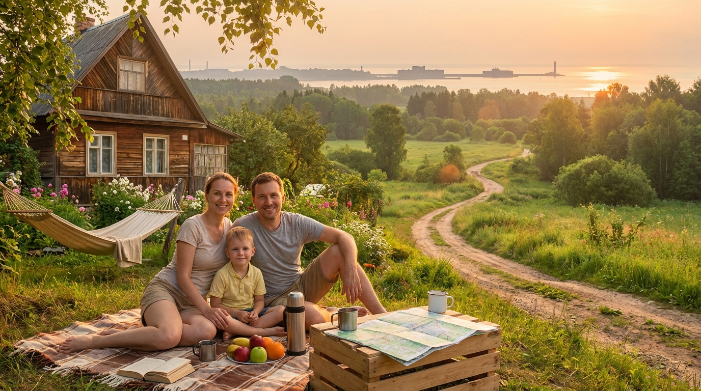 План комфортных выходных от дачи до Кронштадта