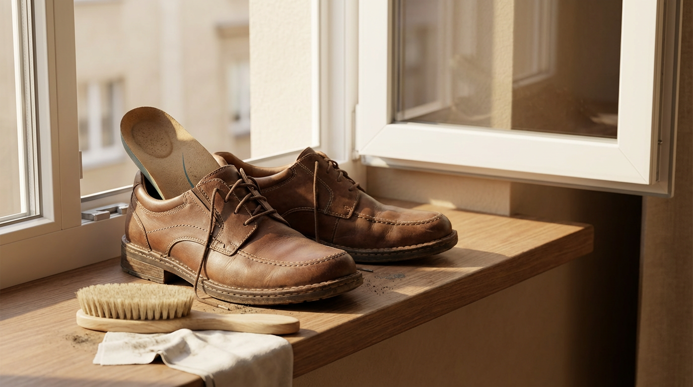 Уход за ортопедической обувью: чистка и проветривание