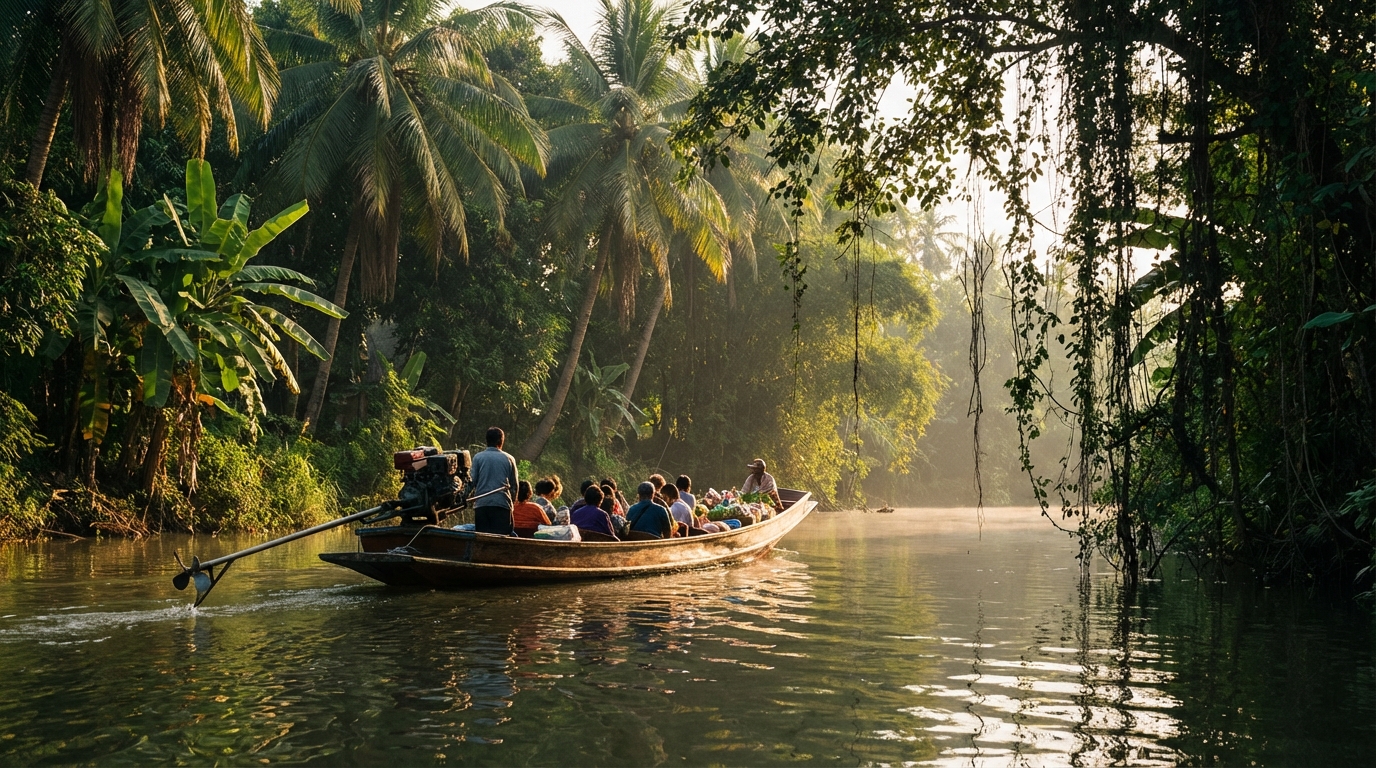 Водные приключения от азиатских тропиков Таиланда к рекам Москвы