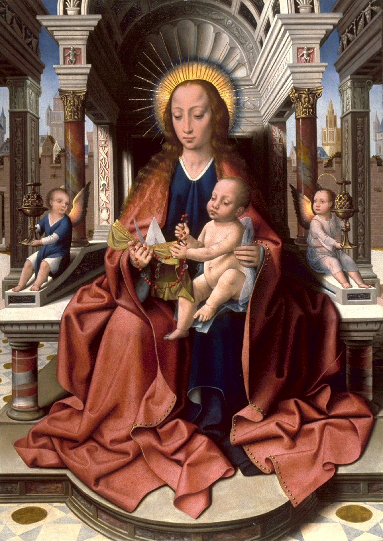 6Мадонна с младенцем на троне (Virgin and Child Enthroned)_1515-1520_78.3 х 56.3_д.,м._Балтимор, Музей Уолтерса.jpg