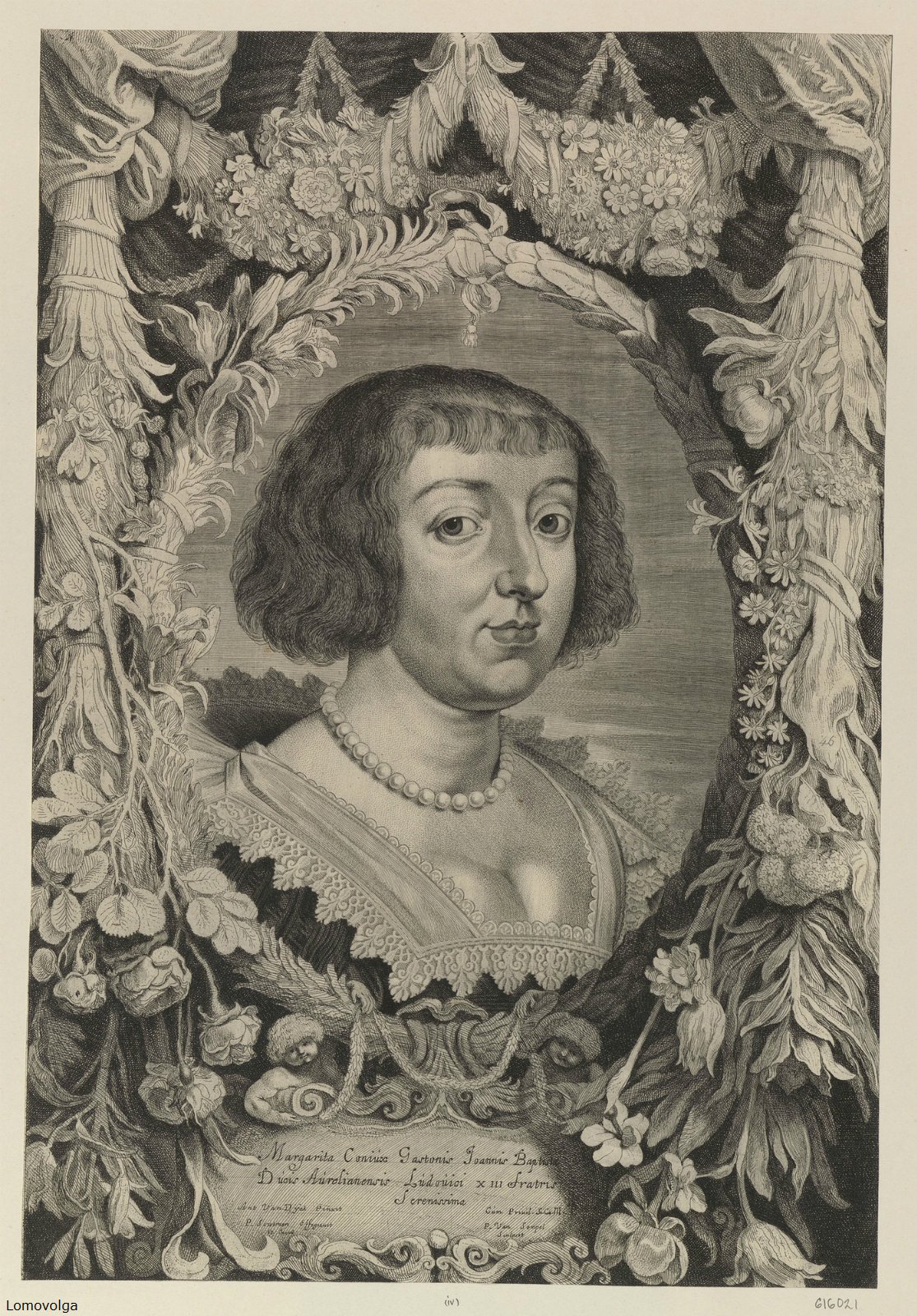 8 Sompel, Pieter van (1600-1643) Marguerite Conuix Gastonis Joannis Baptiste Ducis Aurolianensis Ludovici XIII fratris Serenissima  c.1650.jpg