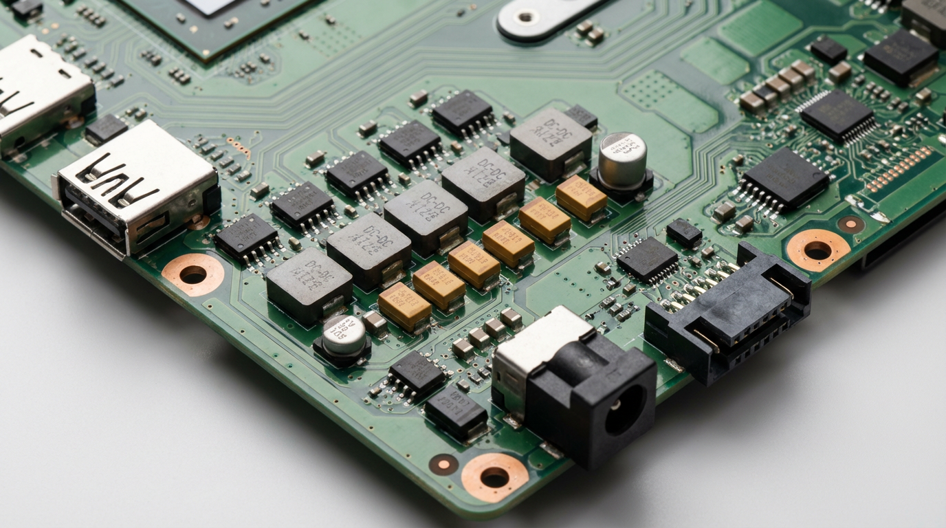 Система питания материнской платы ноутбука