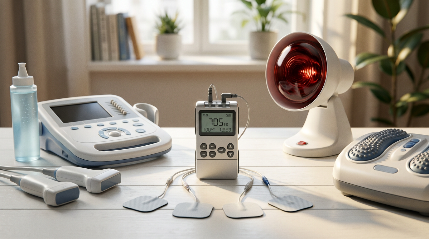 Различные типы приборов для домашней физиотерапии