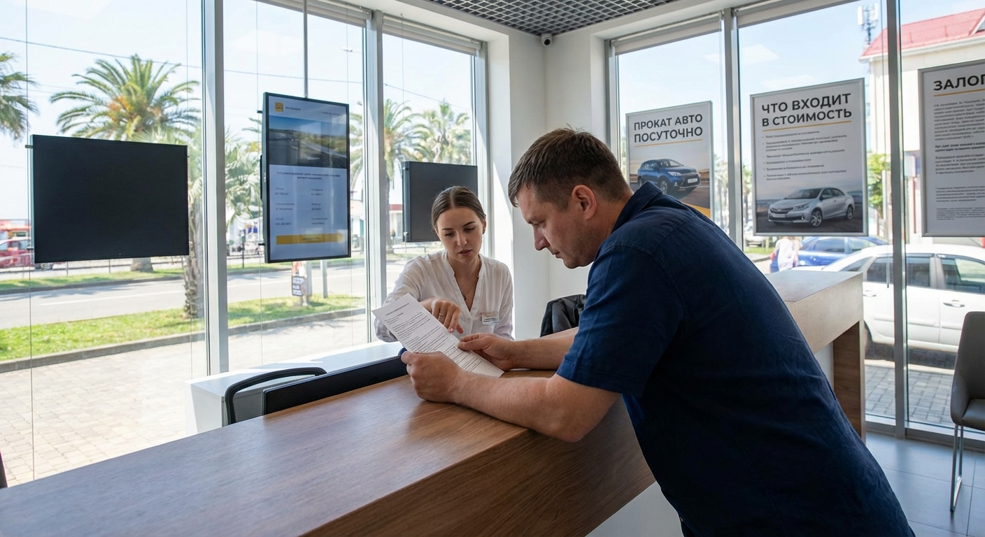 Прокат авто в Сочи посуточно: цена, что входит, залог