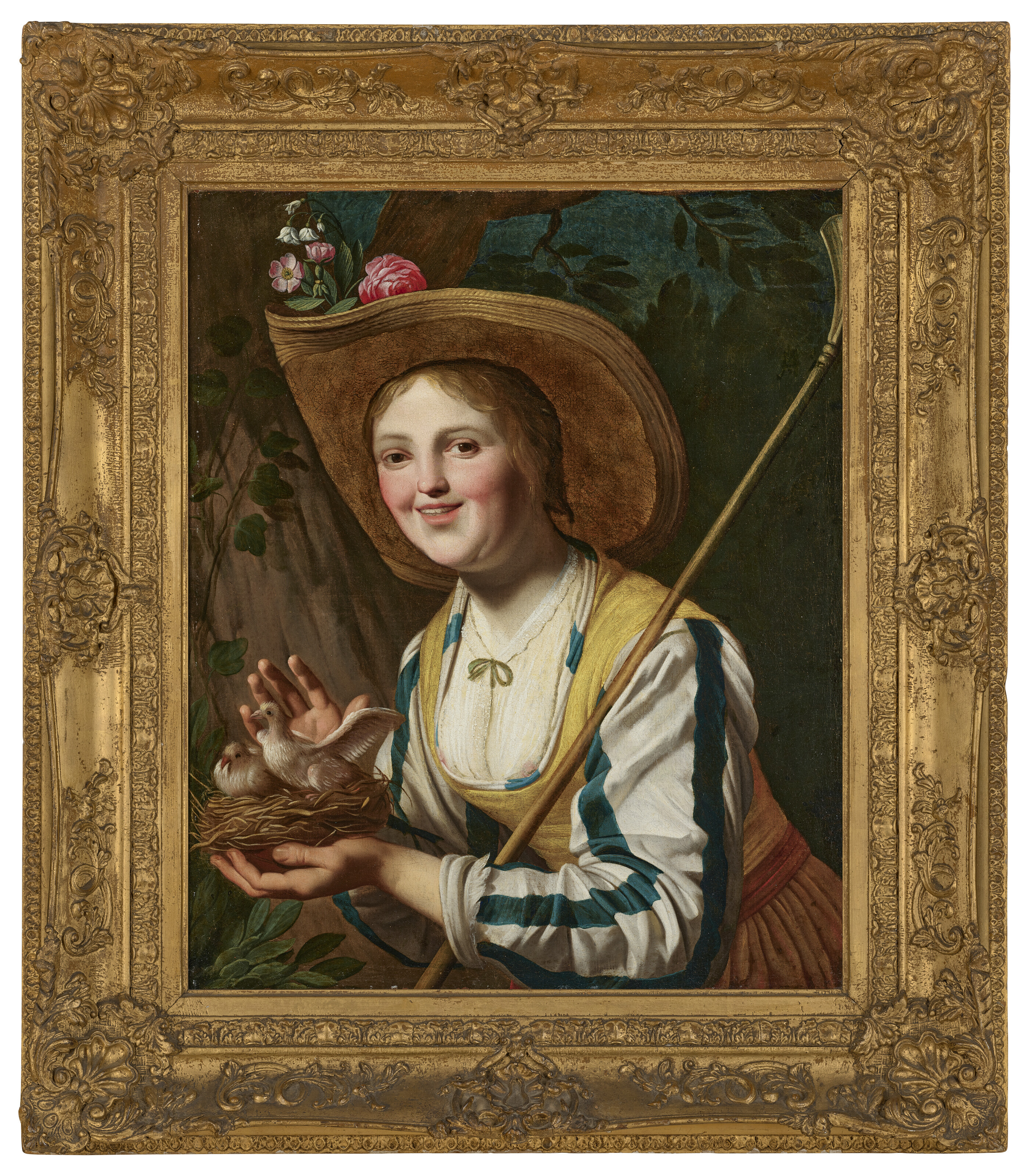 41 A shepherdess holding a bird's nest 2024_CKS_22692_0141_001(gerrit_van_honthorst_a_shepherdess_holding_a_birds_nest104951).jpg