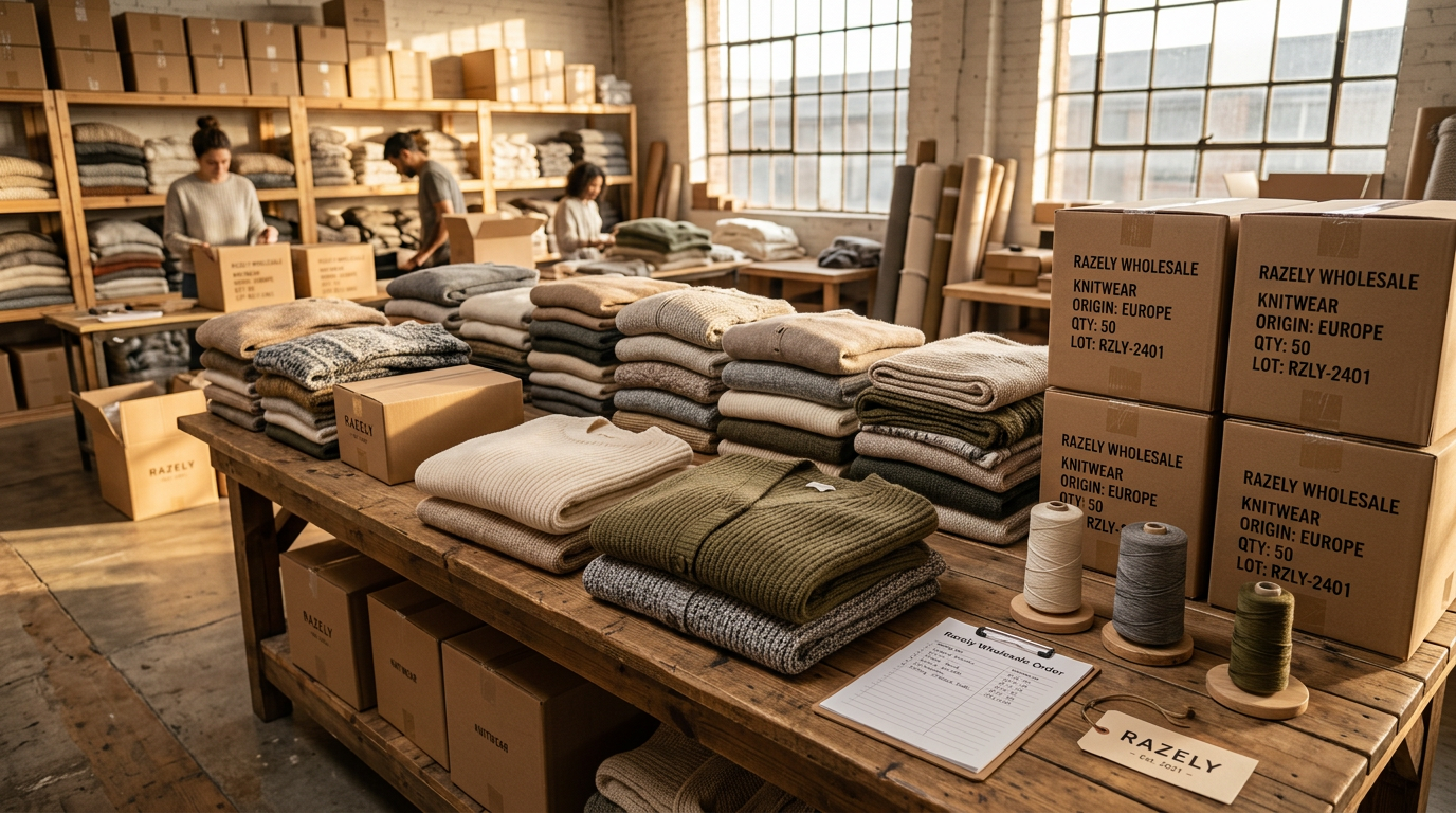 Оптовые поставки вязаной одежды от Razely