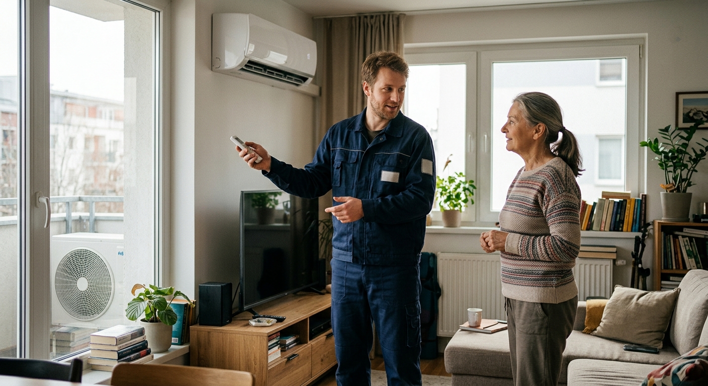 Кондиционер с установкой под ключ: что входит в услугу и как формируется цена