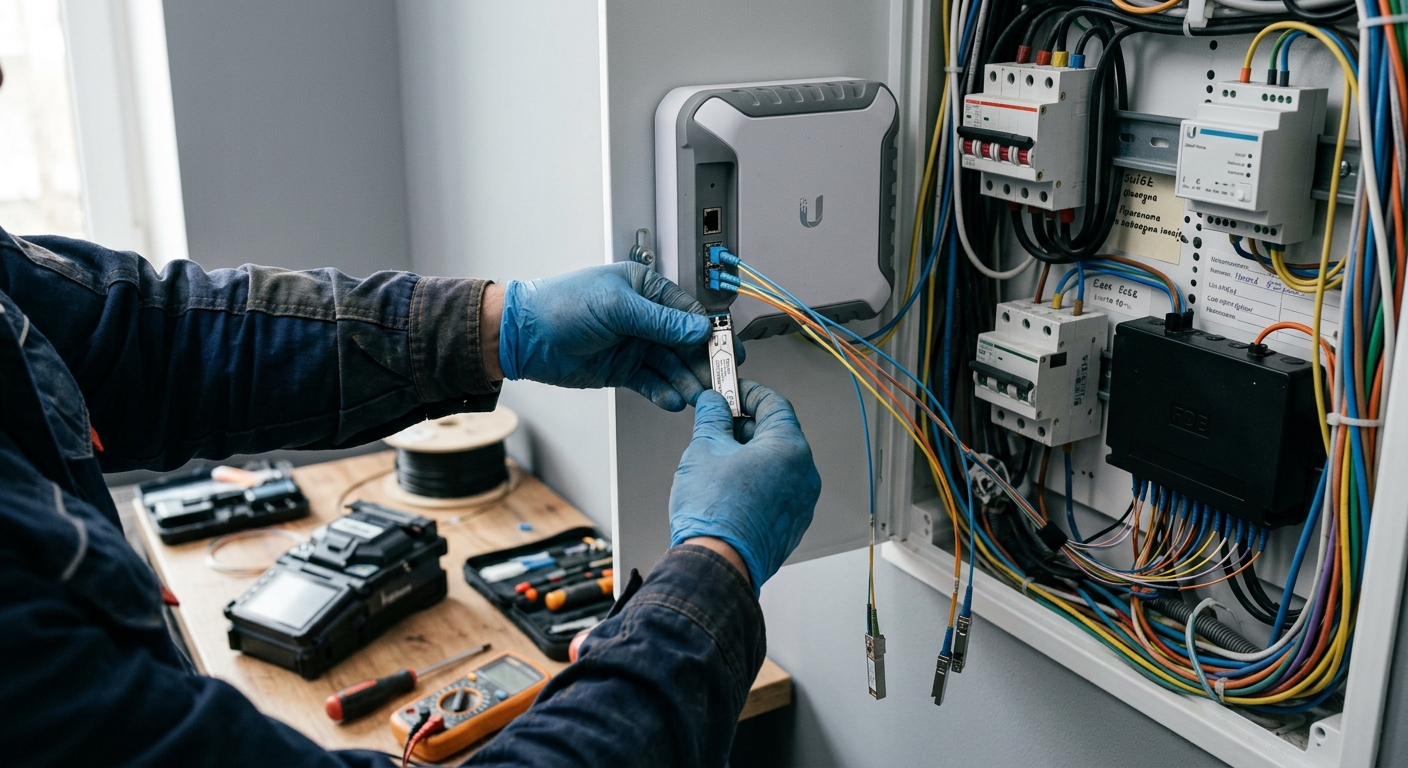 Современные стандарты электрики при ремонте: волоконная оптика и приемопередатчики для умного дома