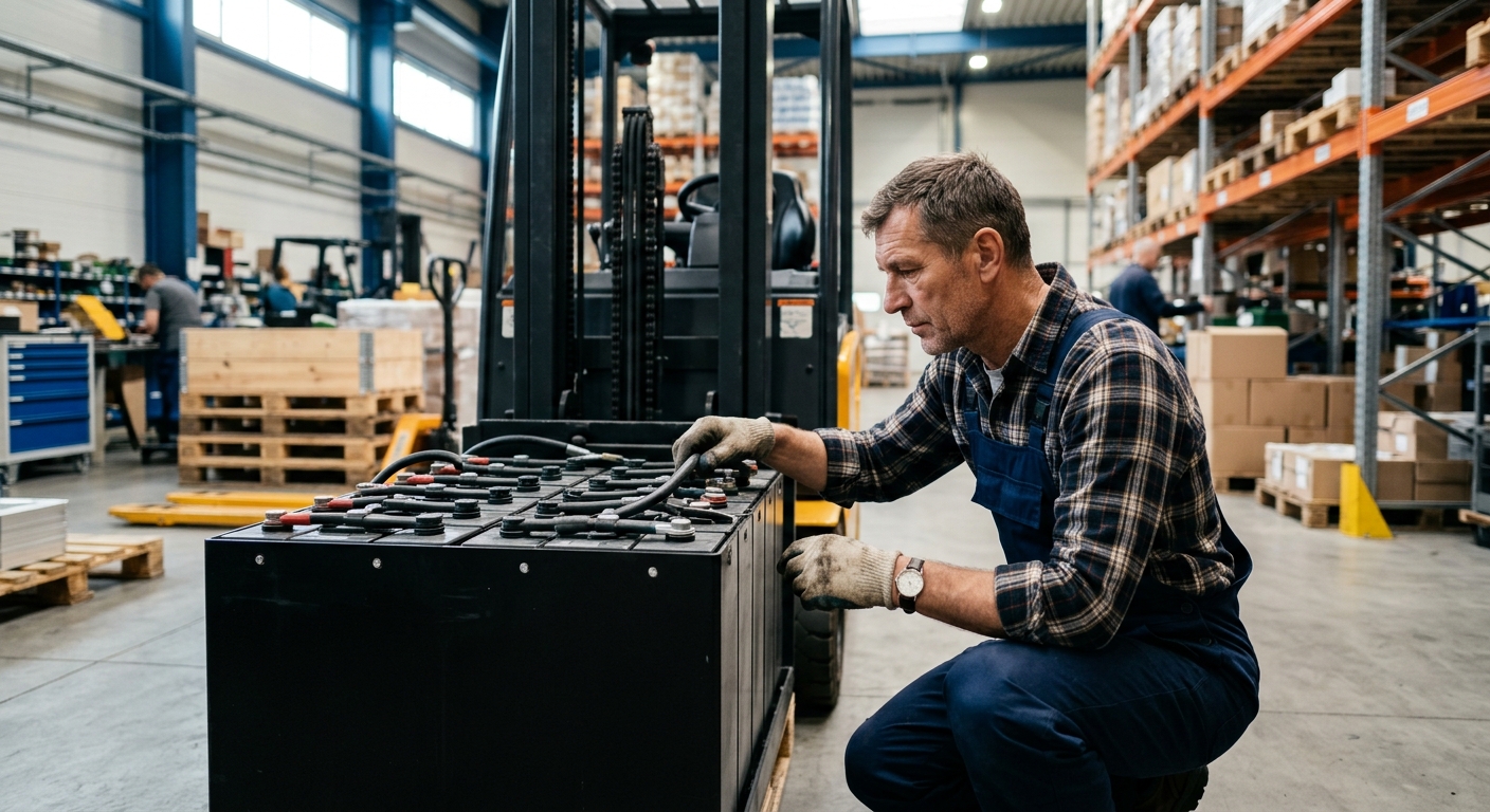 Надежный аккумулятор для штабелера 24V 400ah: правила выбора и обслуживания