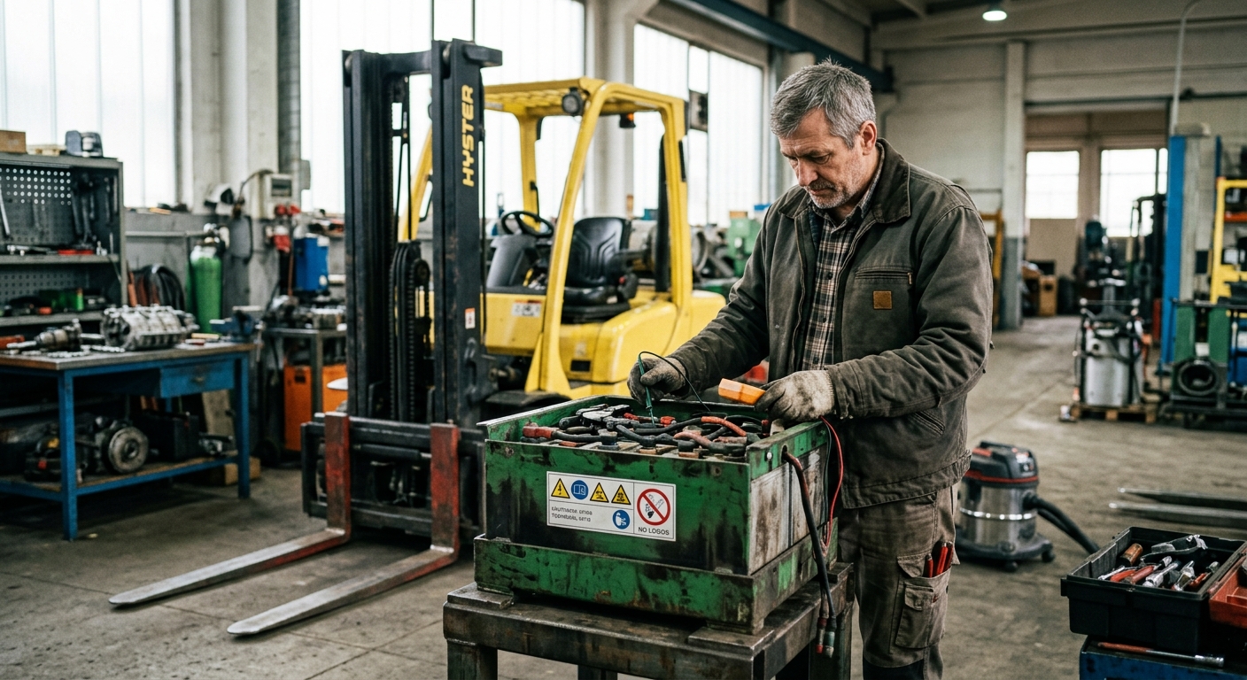 Какой аккумулятор для погрузчика Hyster обеспечит максимальную отдачу?