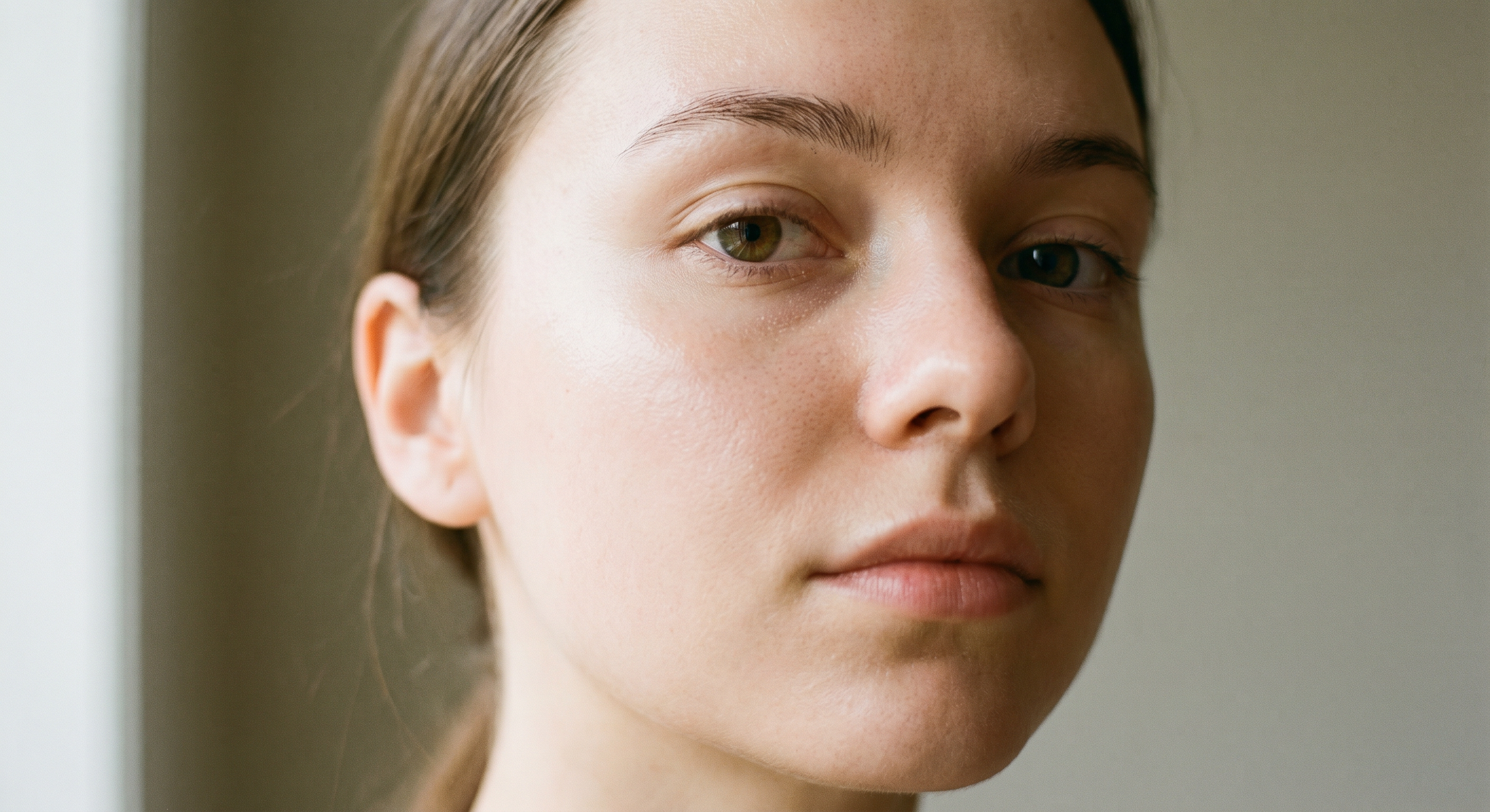 результат после чистки лица, более ровная кожа, уменьшение загрязнений пор