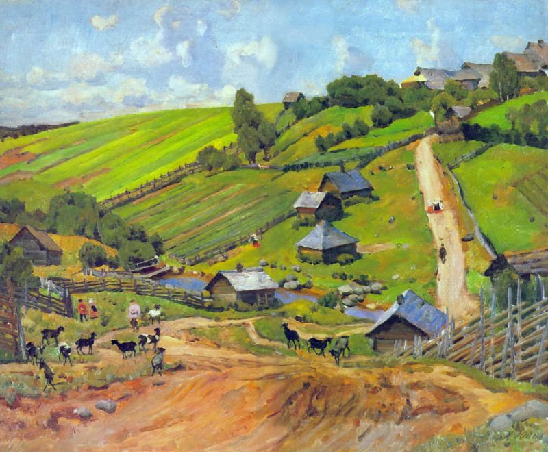 Деревня Новгородской губернии, 1912.jpg