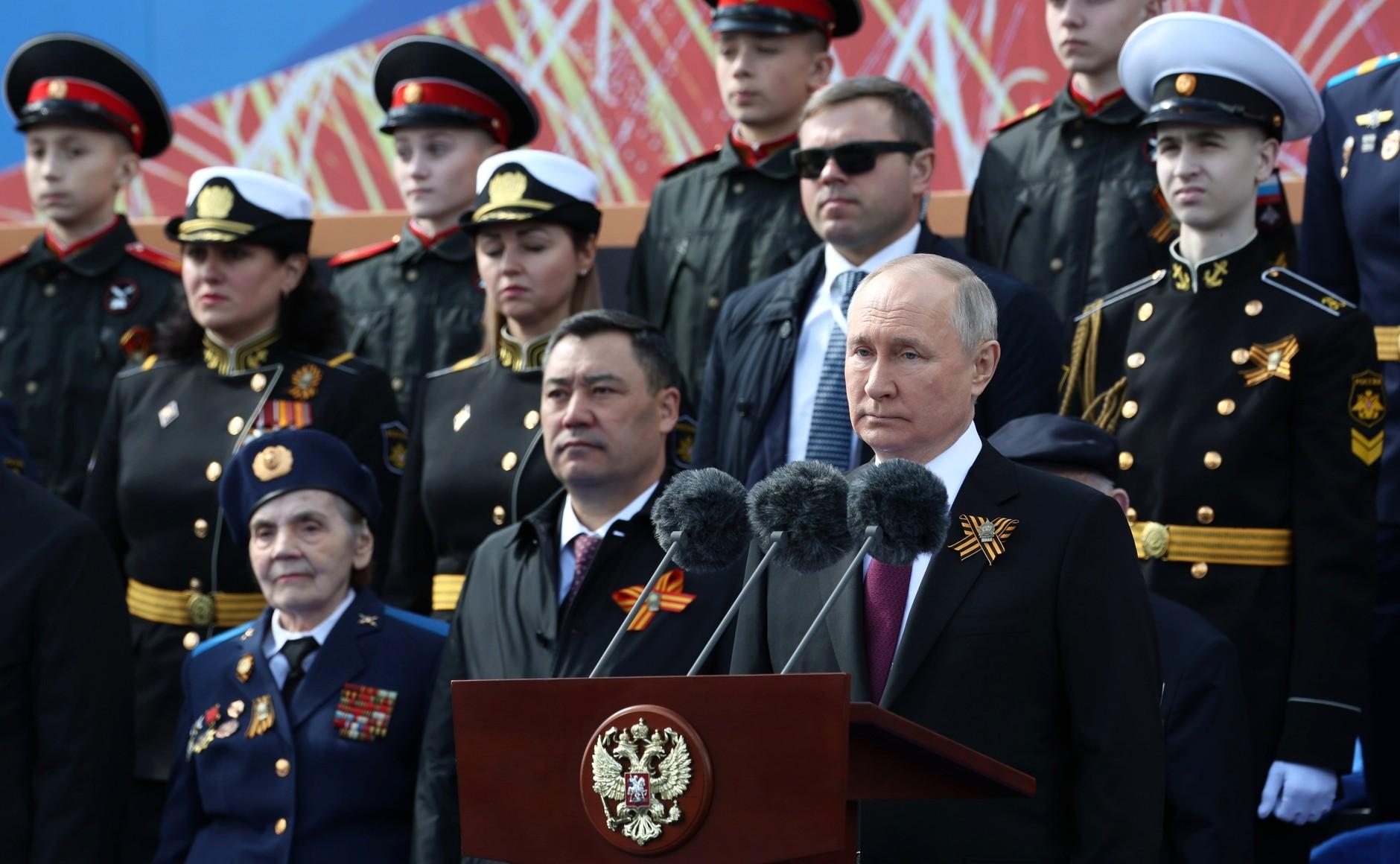 Владимир Путин выступил с речью на Параде Победы в честь 81-й годовщины