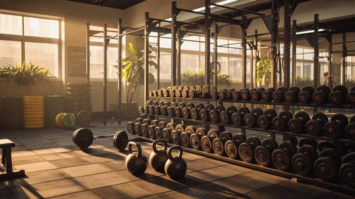 Спортивные чугунные гири и инвентарь производства Sport-Gym 