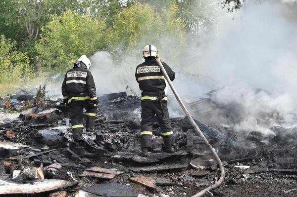 Прокуратура завершила расследование пожара на свалке в Кунгуре