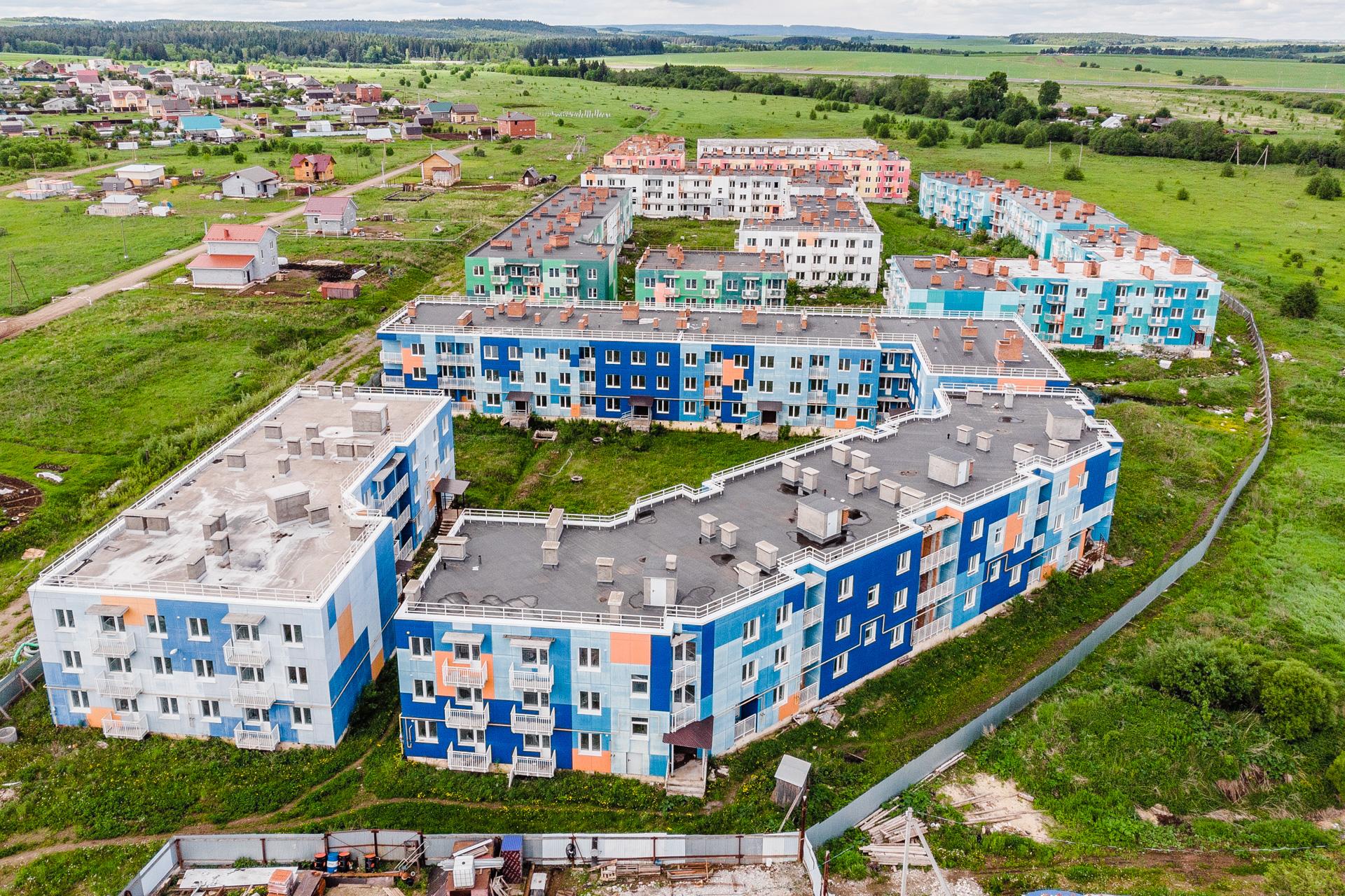 Недостроенные дома «Первого пермского микрорайона» выставили на аукцион