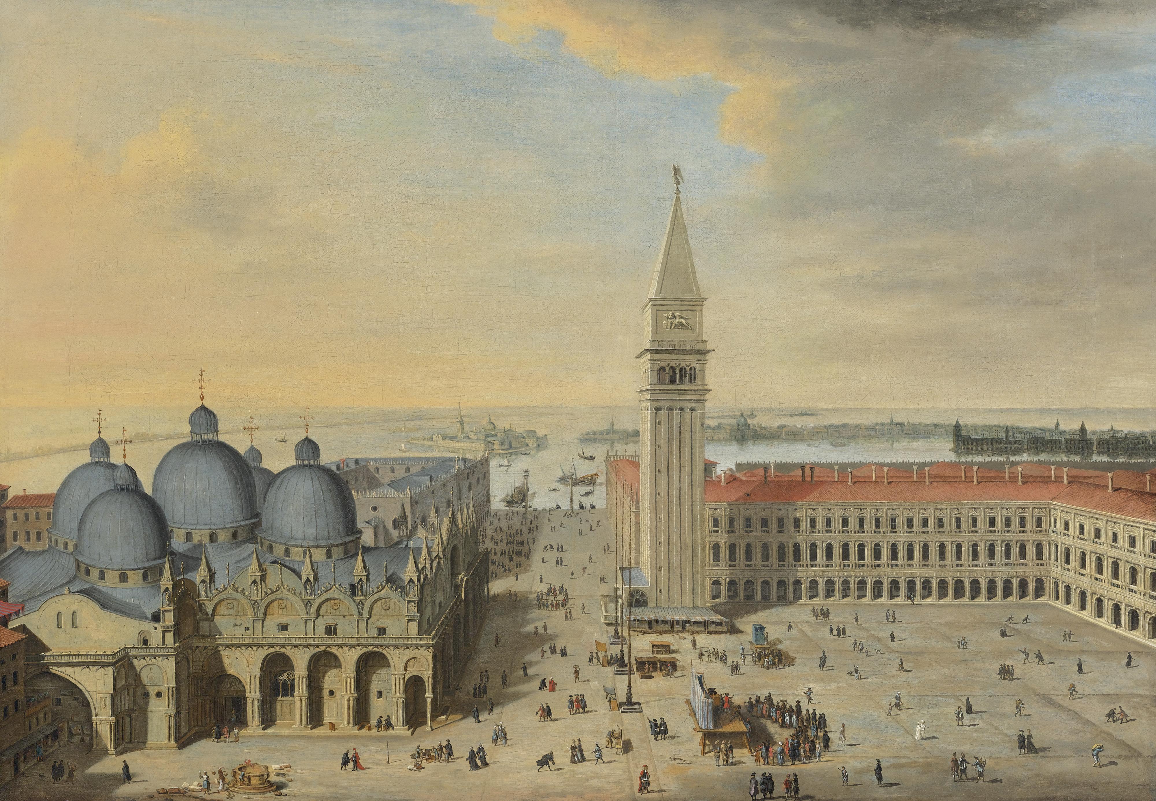 37VIEW OF SAN MARCO AND THE CAMPANILE, VENICE, SEEN FROM ABOVE LOOKING SOUTH.jpg