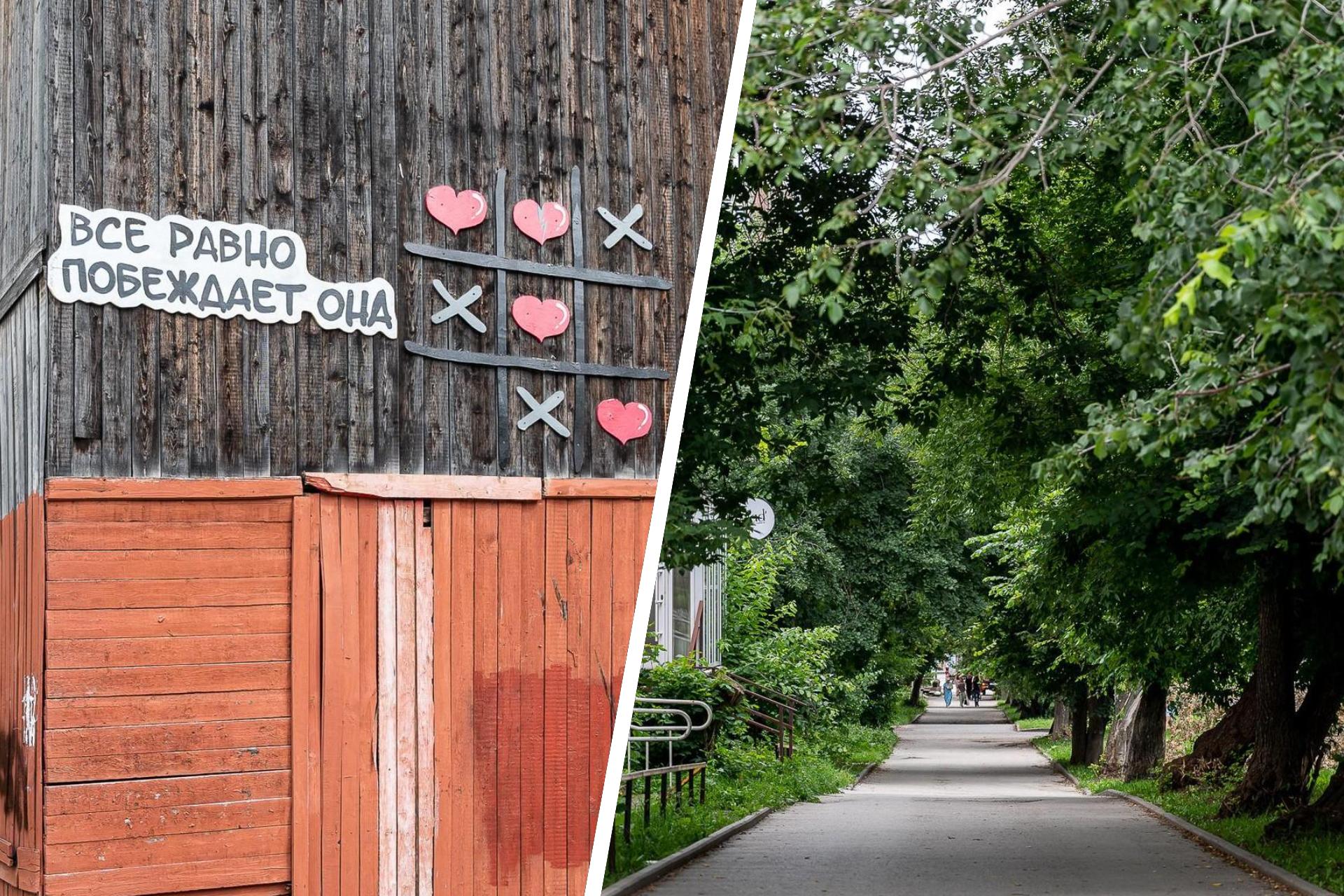 Прогулка по улице Крисанова в Перми: история, стрит-арт и зелень