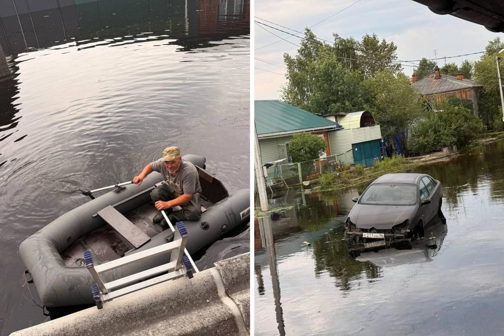 Ирбит под водой: жители борются с последствиями наводнения