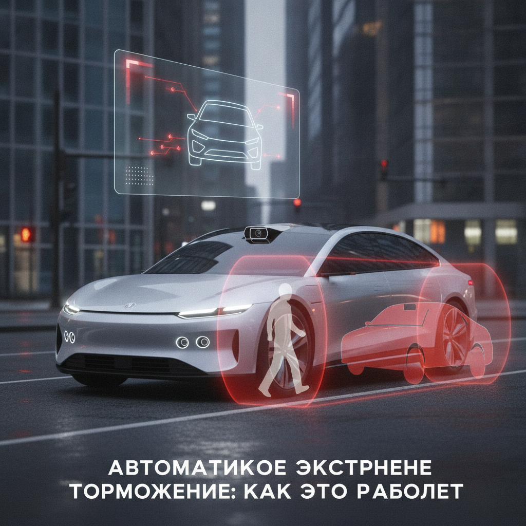 Автоматическое экстренное торможение - как это работает и зачем нужно
