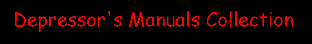 Depressor's Manuals Collection