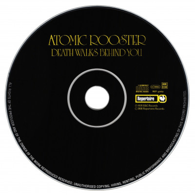 Atomic Rooster - Death Walks Behind You (1970) [RR 4069-WZ / REP 4069]